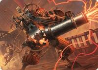 Blaster Hulk Art Card (31) [Art Series: Modern Horizons 3]