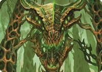 Colossal Dreadmask Art Card (8) [Art Series: Modern Horizons 3]