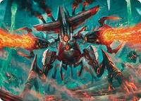 Exterminator Magmarch Art Card (33) [Art Series: Modern Horizons 3]