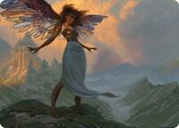 Glasswing Grace Art Card (19) [Art Series: Modern Horizons 3]