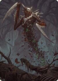 Grist, the Plague Swarm Art Card (18) [Art Series: Modern Horizons 3]