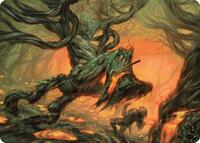 Stump Stomp Art Card (20) [Art Series: Modern Horizons 3]