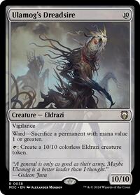 Ulamog's Dreadsire (Ripple Foil) (38) [Commander: Modern Horizons 3]