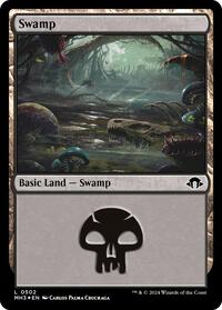 Swamp (0502) (Ripple Foil) (502) [Modern Horizons 3]