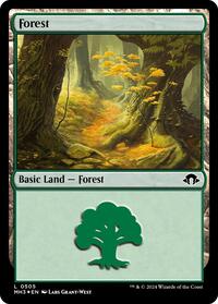 Forest (0505) (Ripple Foil) (505) [Modern Horizons 3]