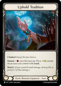 Uphold Tradition - LGS272 (LGS272) [Flesh and Blood: Promo Cards]