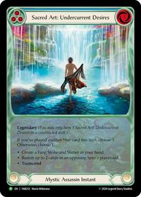 Sacred Art: Undercurrent Desires - FAB232 (FAB232) [Flesh and Blood: Promo Cards]