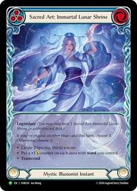 Sacred Art: Immortal Lunar Shrine - FAB234 (FAB234) [Flesh and Blood: Promo Cards]