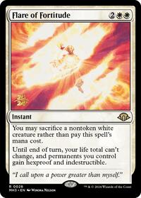 Flare of Fortitude (26) [Prerelease Cards]