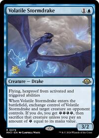 Volatile Stormdrake (79) [Prerelease Cards]