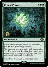 Primal Prayers (166) [Prerelease Cards]
