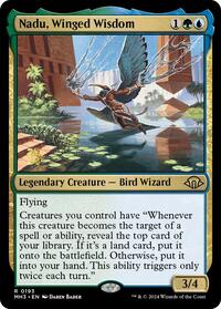 Nadu, Winged Wisdom (193) [Prerelease Cards]