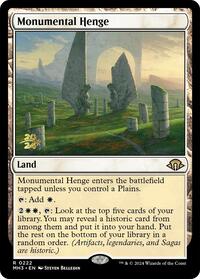 Monumental Henge (222) [Prerelease Cards]