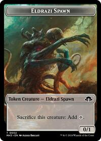 Eldrazi Spawn // Clue Double-Sided Token (2 // 30) [Modern Horizons 3]