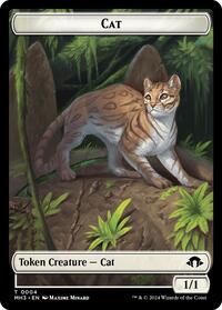 Cat Token (4) [Modern Horizons 3]