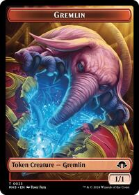 Gremlin // Energy Reserve Double-Sided Token (23 // 36) [Modern Horizons 3]