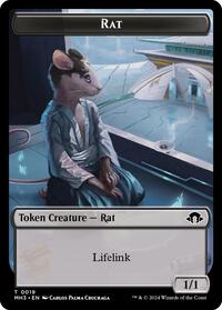 Rat // Energy Reserve Double-Sided Token (19 // 36) [Modern Horizons 3]
