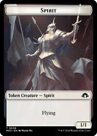 Spirit (0008) // Energy Reserve Double-Sided Token (8 // 36) [Modern Horizons 3]