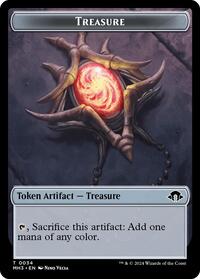 Treasure // Energy Reserve Double-Sided Token (34 // 36) [Modern Horizons 3]