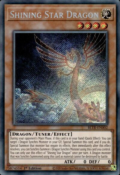 Shining Star Dragon (BLTR-EN002) [Battles of Legend: Terminal Revenge]