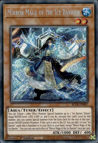 Mirror Mage of the Ice Barrier (BLTR-EN007) [Battles of Legend: Terminal Revenge]