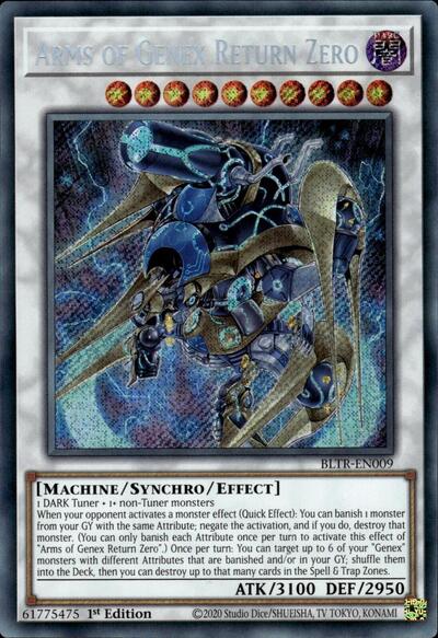 Arms of Genex Return Zero (BLTR-EN009) [Battles of Legend: Terminal Revenge]