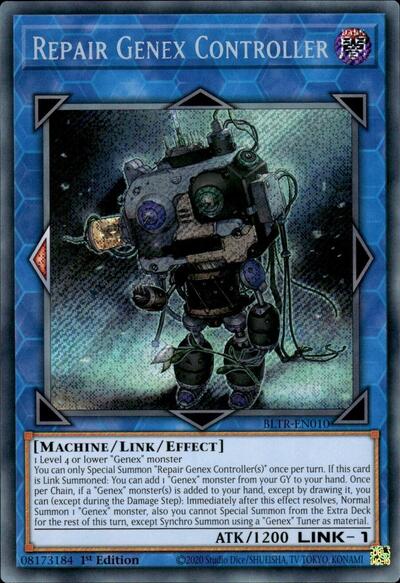 Repair Genex Controller (BLTR-EN010) [Battles of Legend: Terminal Revenge]