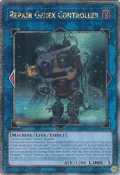 Repair Genex Controller (Quarter Century Secret Rare) (BLTR-EN010) [Battles of Legend: Terminal Revenge]