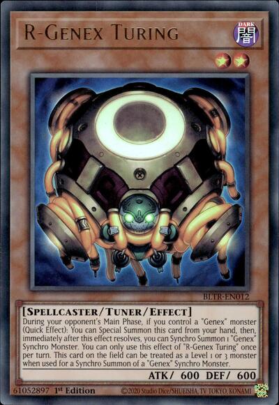 R-Genex Turing (BLTR-EN012) [Battles of Legend: Terminal Revenge]