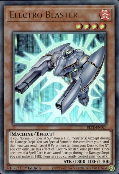 Electro Blaster (BLTR-EN024) [Battles of Legend: Terminal Revenge]