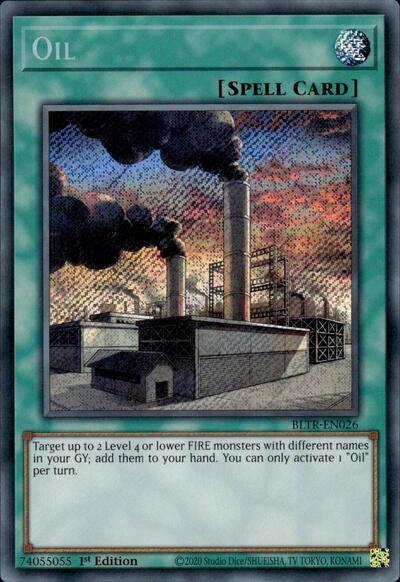 Oil (BLTR-EN026) [Battles of Legend: Terminal Revenge]