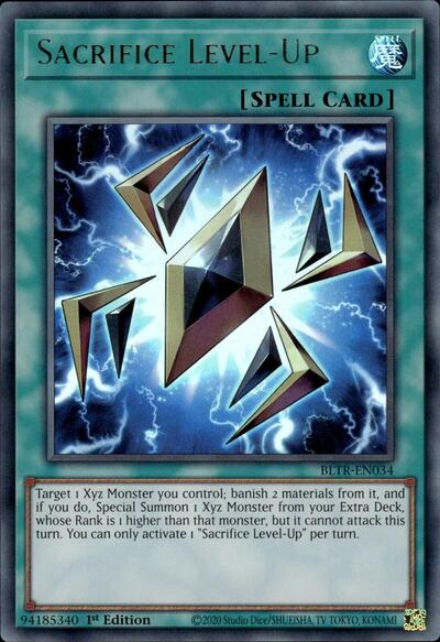 Sacrifice Level-Up (BLTR-EN034) [Battles of Legend: Terminal Revenge]