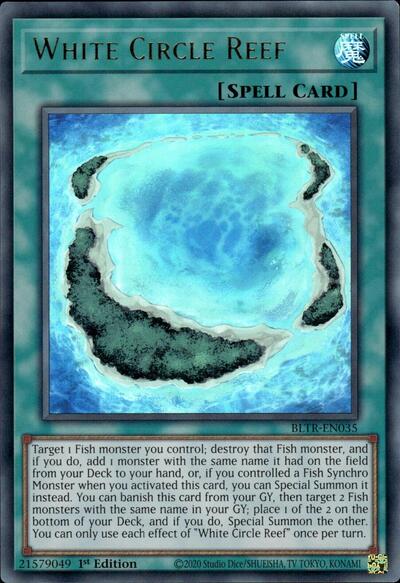 White Circle Reef (BLTR-EN035) [Battles of Legend: Terminal Revenge]
