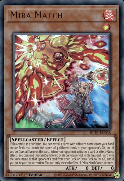 Mira Match (BLTR-EN038) [Battles of Legend: Terminal Revenge]