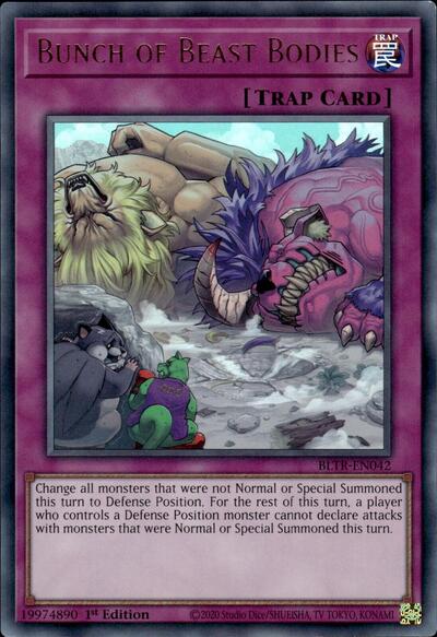 Bunch of Beast Bodies (BLTR-EN042) [Battles of Legend: Terminal Revenge]