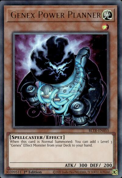 Genex Power Planner (BLTR-EN055) [Battles of Legend: Terminal Revenge]