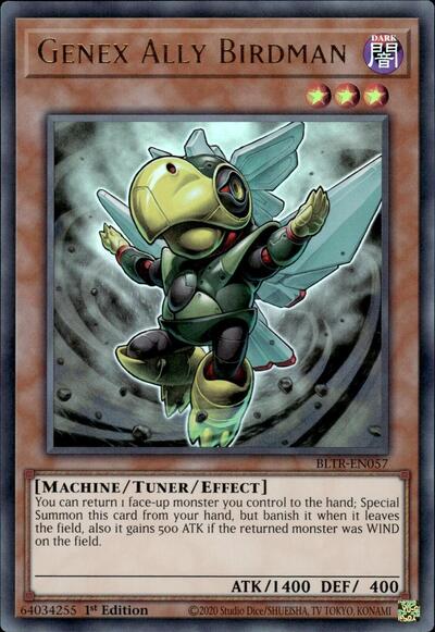 Genex Ally Birdman (BLTR-EN057) [Battles of Legend: Terminal Revenge]