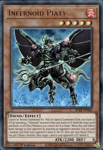 Infernoid Piaty (BLTR-EN062) [Battles of Legend: Terminal Revenge]