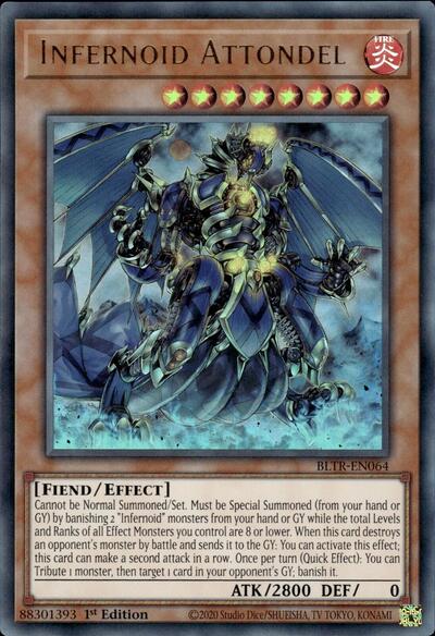 Infernoid Attondel (BLTR-EN064) [Battles of Legend: Terminal Revenge]