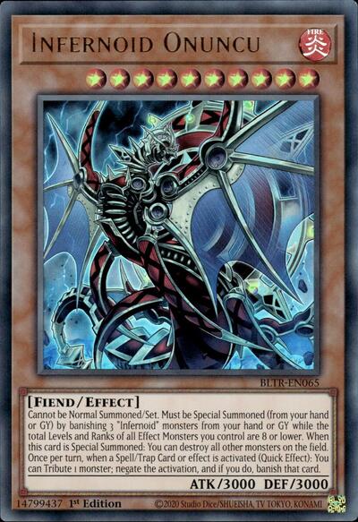 Infernoid Onuncu (BLTR-EN065) [Battles of Legend: Terminal Revenge]
