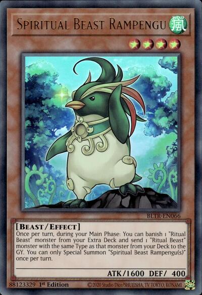Spiritual Beast Rampengu (BLTR-EN066) [Battles of Legend: Terminal Revenge]