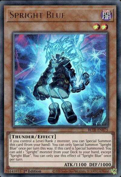 Spright Blue (BLTR-EN075) [Battles of Legend: Terminal Revenge]