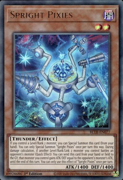Spright Pixies (BLTR-EN077) [Battles of Legend: Terminal Revenge]