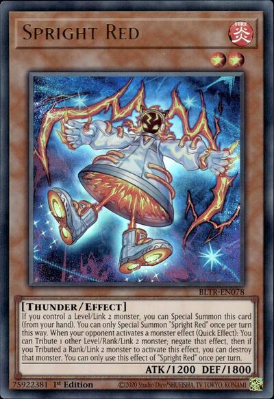 Spright Red (BLTR-EN078) [Battles of Legend: Terminal Revenge]