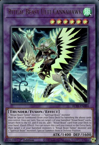 Ritual Beast Ulti-Cannahawk (BLTR-EN084) [Battles of Legend: Terminal Revenge]