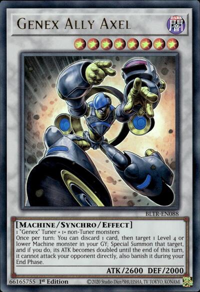 Genex Ally Axel (BLTR-EN088) [Battles of Legend: Terminal Revenge]
