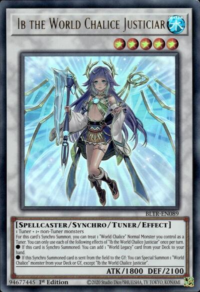Ib the World Chalice Justiciar (BLTR-EN089) [Battles of Legend: Terminal Revenge]