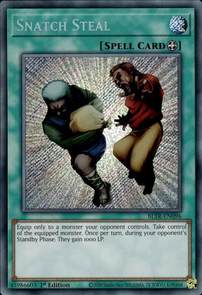 Snatch Steal (BLTR-EN096) [Battles of Legend: Terminal Revenge]