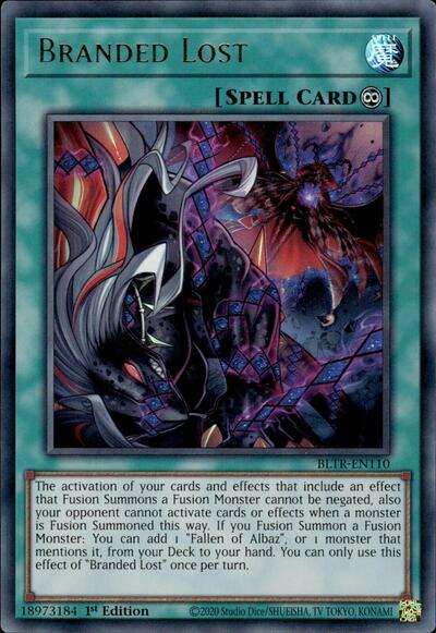 Branded Lost (BLTR-EN110) [Battles of Legend: Terminal Revenge]