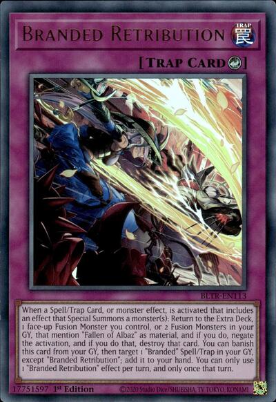 Branded Retribution (BLTR-EN113) [Battles of Legend: Terminal Revenge]